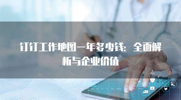 钉钉工作地图一年多少钱：全面解析与企业价值