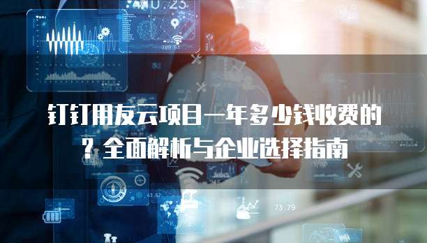 钉钉用友云项目一年多少钱收费的?全面解析与企业选择指南