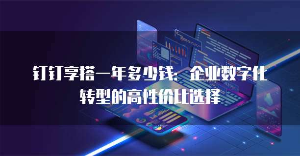 钉钉享搭一年多少钱:企业数字化转型的高性价比选择
