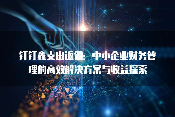 钉钉鑫支出返佣：中小企业财务管理的高效解决方案与收益探索
