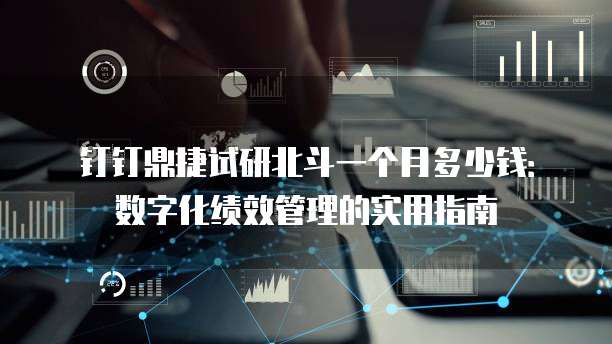 钉钉鼎捷试研北斗一个月多少钱:数字化绩效管理的实用指南