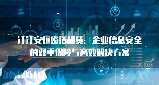 钉钉安恒密盾租赁：企业信息安全的双重保障与高效解决方案