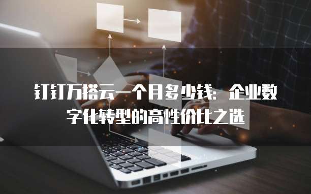 钉钉万搭云一个月多少钱:企业数字化转型的高性价比之选