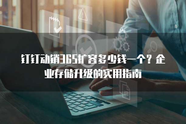 钉钉动销365扩容多少钱一个?企业存储升级的实用指南