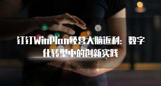 钉钉WinPlan经营大脑返利：数字化转型中的创新实践