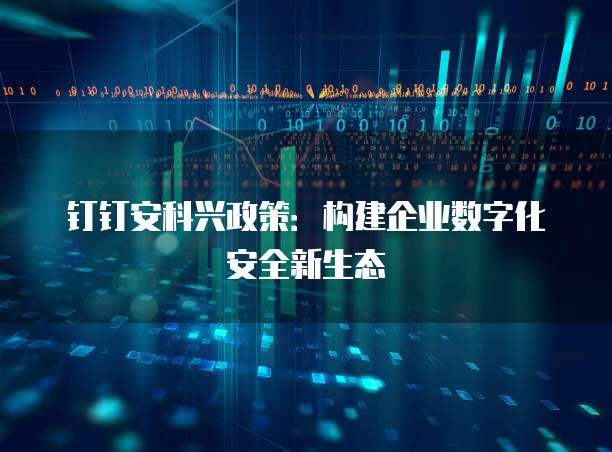 钉钉安科兴政策：构建企业数字化安全新生态