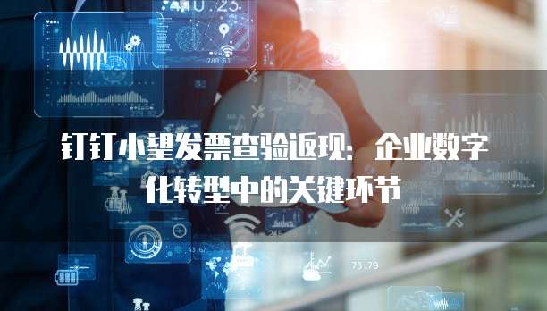 钉钉小望发票查验返现:企业数字化转型中的关键环节