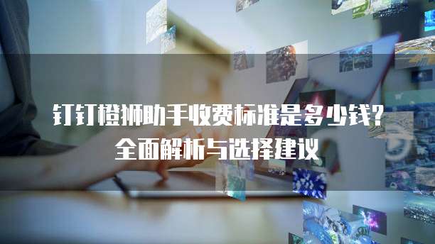 钉钉橙狮助手收费标准是多少钱?全面解析与选择建议