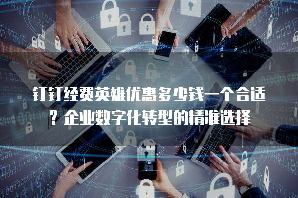 钉钉经费英雄优惠多少钱一个合适？企业数字化转型的精准选择