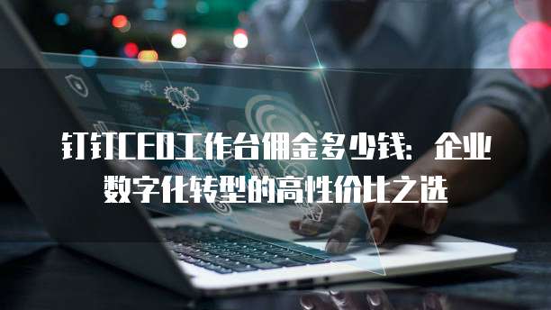 钉钉CEO工作台佣金多少钱:企业数字化转型的高性价比之选