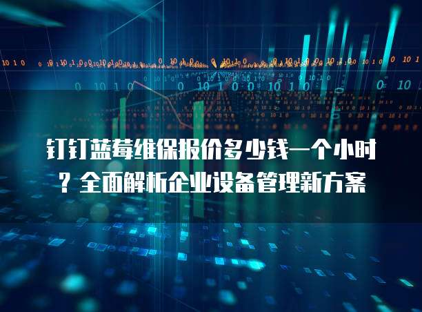钉钉蓝莓维保报价多少钱一个小时?全面解析企业设备管理新方案