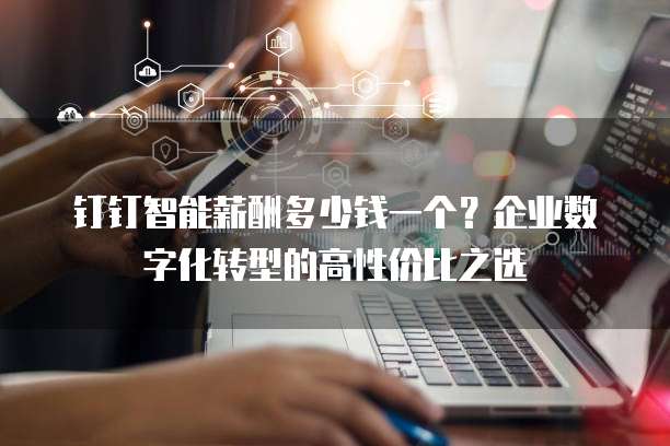 钉钉智能薪酬多少钱一个？企业数字化转型的高性价比之选