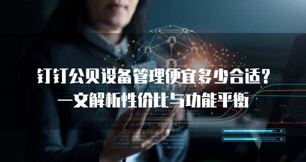钉钉公贝设备管理便宜多少合适？一文解析性价比与功能平衡