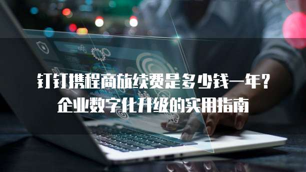 钉钉携程商旅续费是多少钱一年?企业数字化升级的实用指南