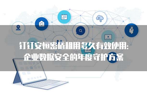 钉钉安恒密盾租用多久有效使用：企业数据安全的年度守护方案
