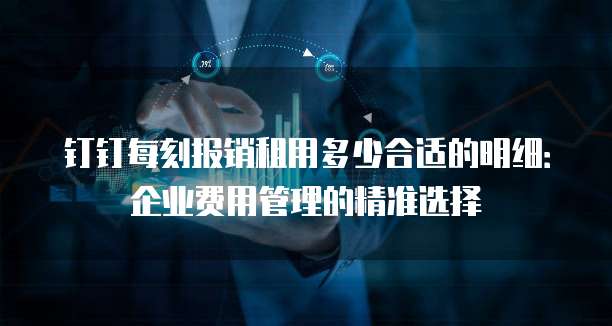 钉钉每刻报销租用多少合适的明细:企业费用管理的精准选择