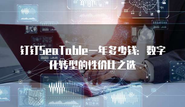 钉钉SeaTable一年多少钱:数字化转型的性价比之选