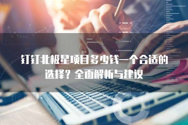 钉钉北极星项目多少钱一个合适的选择?全面解析与建议