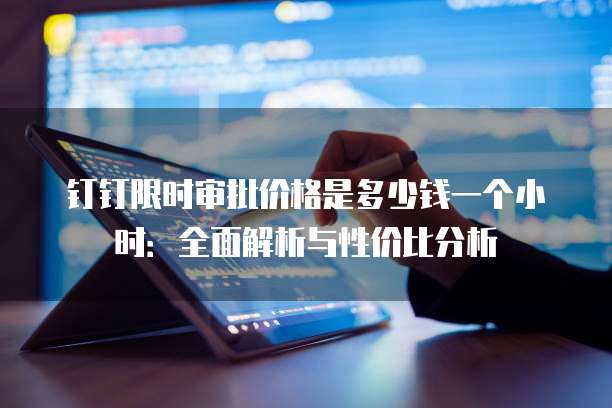 钉钉限时审批价格是多少钱一个小时:全面解析与性价比分析