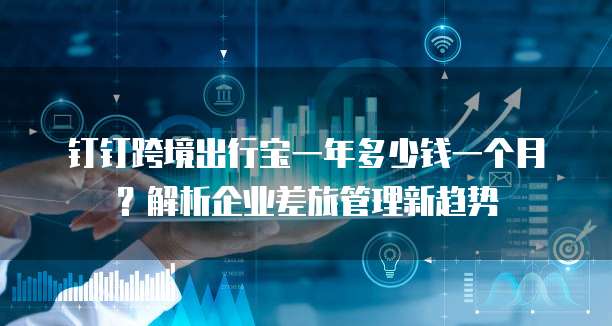 钉钉跨境出行宝一年多少钱一个月?解析企业差旅管理新趋势