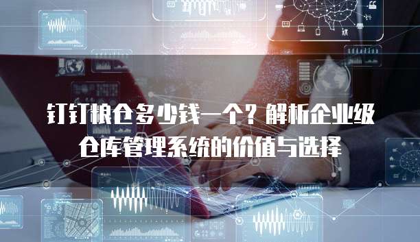 钉钉粮仓多少钱一个？解析企业级仓库管理系统的价值与选择
