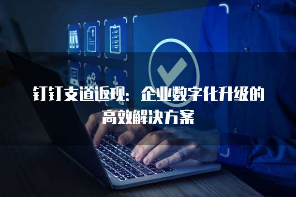 钉钉支道返现:企业数字化升级的高效解决方案