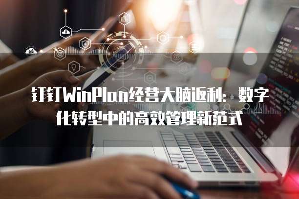 钉钉WinPlan经营大脑返利:数字化转型中的高效管理新范式