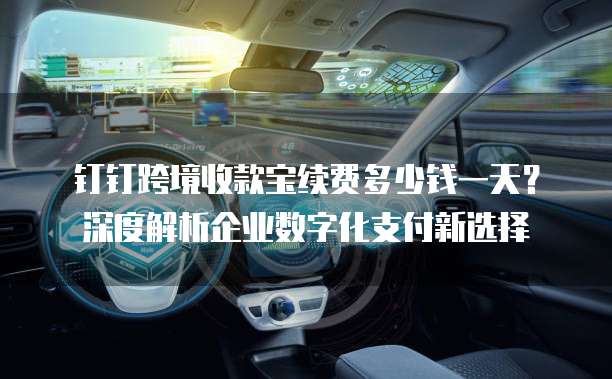 钉钉跨境收款宝续费多少钱一天?深度解析企业数字化支付新选择