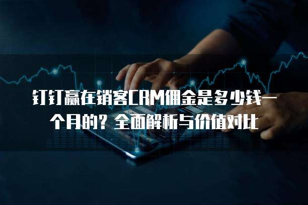 钉钉赢在销客CRM佣金是多少钱一个月的?全面解析与价值对比