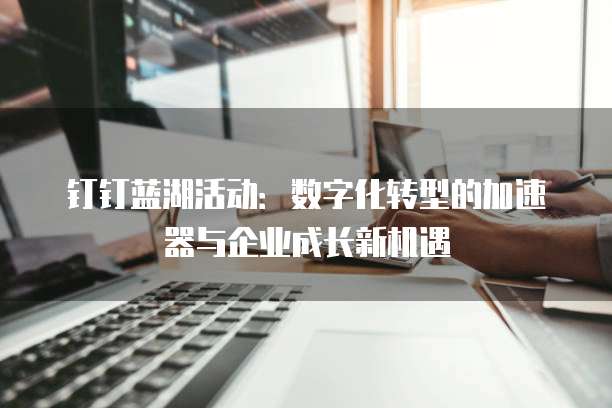 钉钉蓝湖活动:数字化转型的加速器与企业成长新机遇