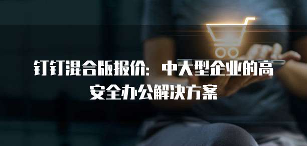 钉钉混合版报价:中大型企业的高安全办公解决方案