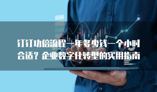 钉钉功倍流程一年多少钱一个小时合适?企业数字化转型的实用指南