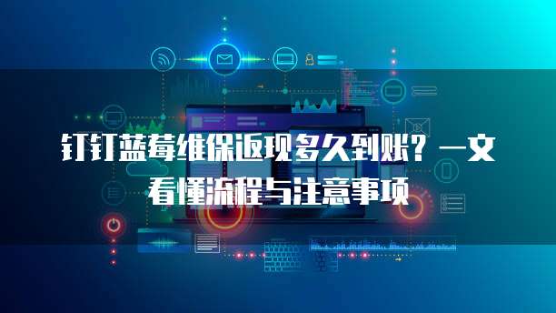 钉钉蓝莓维保返现多久到账?一文看懂流程与注意事项