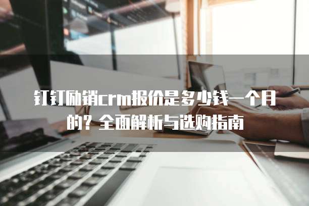 钉钉励销crm报价是多少钱一个月的?全面解析与选购指南