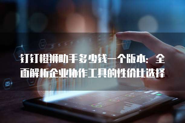 钉钉橙狮助手多少钱一个版本:全面解析企业协作工具的性价比选择