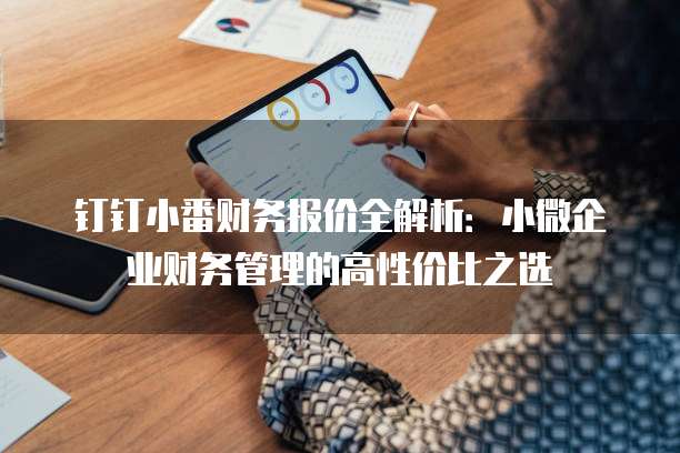 钉钉小番财务报价全解析:小微企业财务管理的高性价比之选