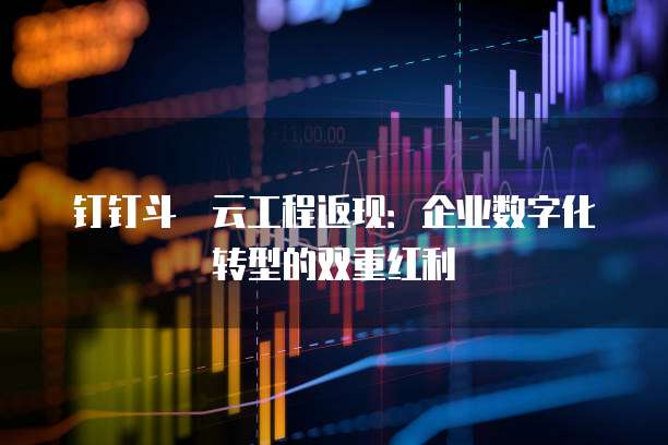 钉钉斗栱云工程返现:企业数字化转型的双重红利