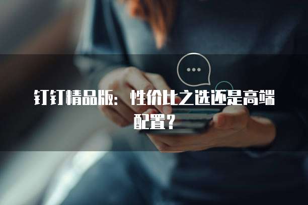 钉钉精品版:性价比之选还是高端配置?