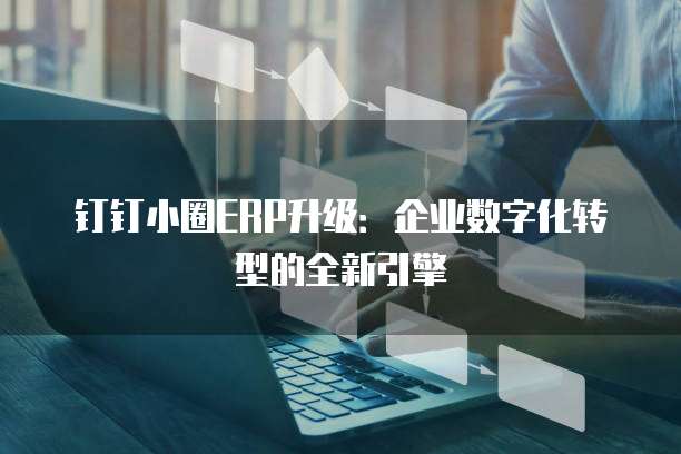 钉钉小圈ERP升级：企业数字化转型的全新引擎