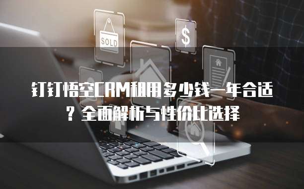 钉钉悟空CRM租用多少钱一年合适？全面解析与性价比选择
