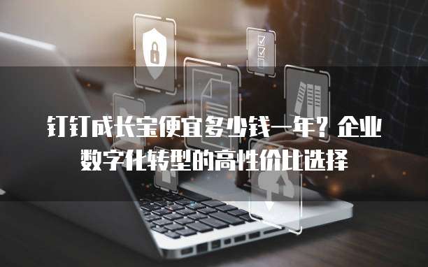 钉钉成长宝便宜多少钱一年？企业数字化转型的高性价比选择