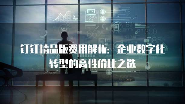 钉钉精品版费用解析：企业数字化转型的高性价比之选