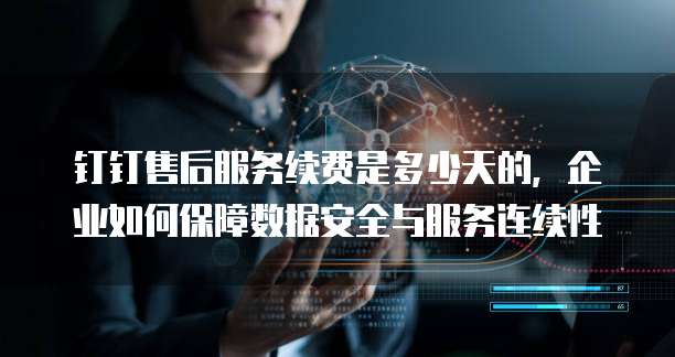 钉钉售后服务续费是多少天的,企业如何保障数据安全与服务连续性