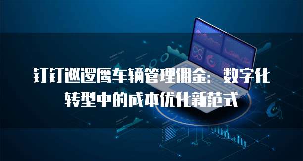 钉钉巡逻鹰车辆管理佣金：数字化转型中的成本优化新范式