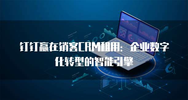 钉钉赢在销客CRM租用:企业数字化转型的智能引擎
