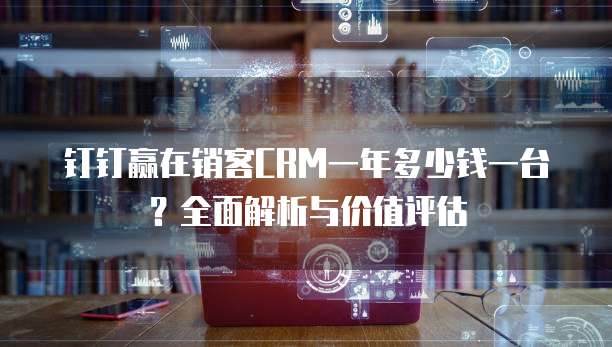 钉钉赢在销客CRM一年多少钱一台?全面解析与价值评估