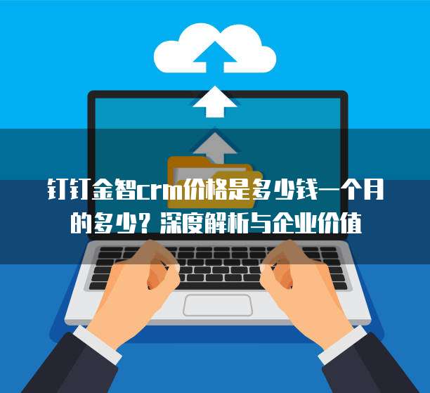 钉钉金智crm价格是多少钱一个月的多少?深度解析与企业价值
