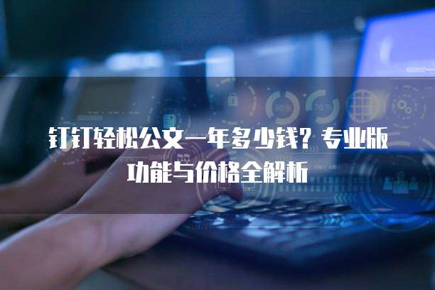 钉钉轻松公文一年多少钱？专业版功能与价格全解析