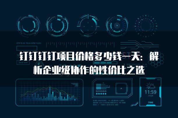 钉钉钉钉项目价格多少钱一天：解析企业级协作的性价比之选