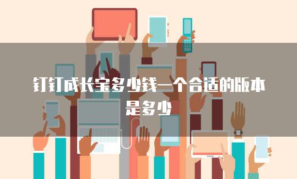 钉钉成长宝多少钱一个合适的版本是多少